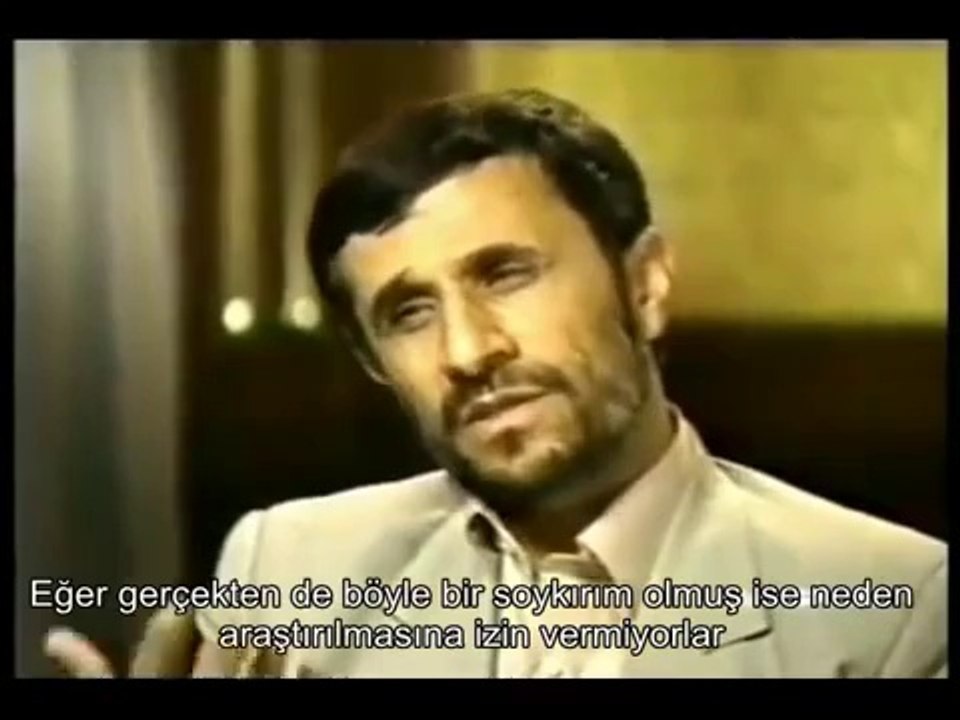 Amerikalı Gazeteci ile Ahmedinejad'ın Yahudi Soykırımı Tartışması