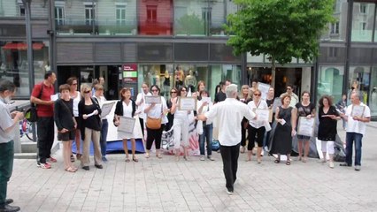 chorale collège la venaiserie mobilisée contre l'expulsion d'une élève