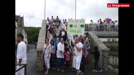 Châteaulin. Pen Ar Roz : manifestation pour le développement de la zone