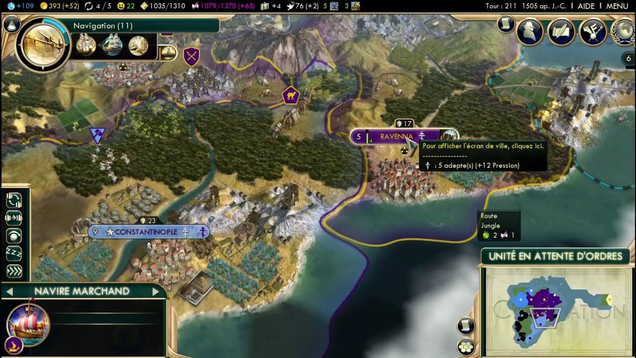 [détente] Civilization V "on va lui faire à l'envers"