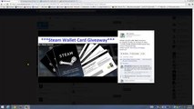 Steam Wallet Card Giveaway