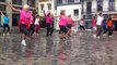 Un flash mob pour égayer ce samedi pluvieux