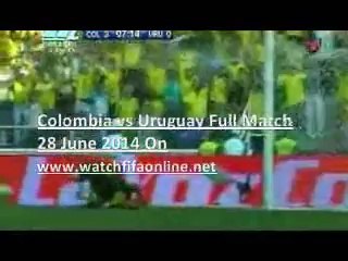 Live Colombia vs Uruguay