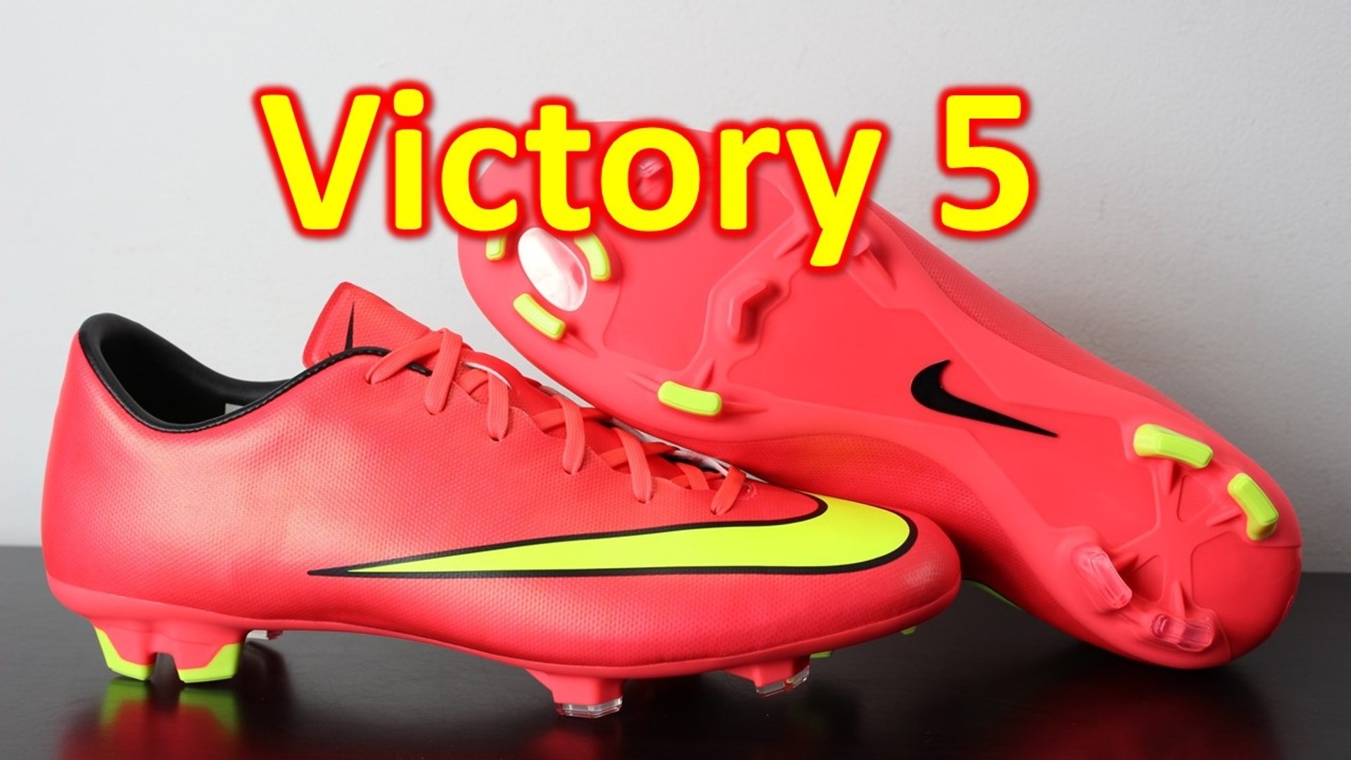 Nike Mercurial Victory 5 Hyper Punch/Volt Unboxing & On Feet - video  Dailymotion
