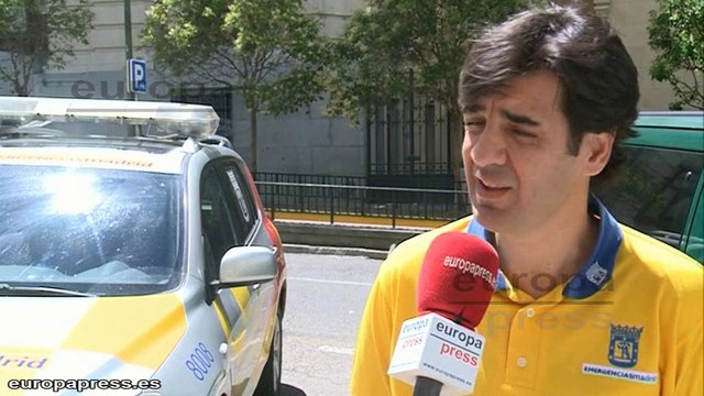 Graves tras colisionar moto contra un turismo en Madrid