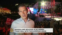 Georgia signs pact with EU