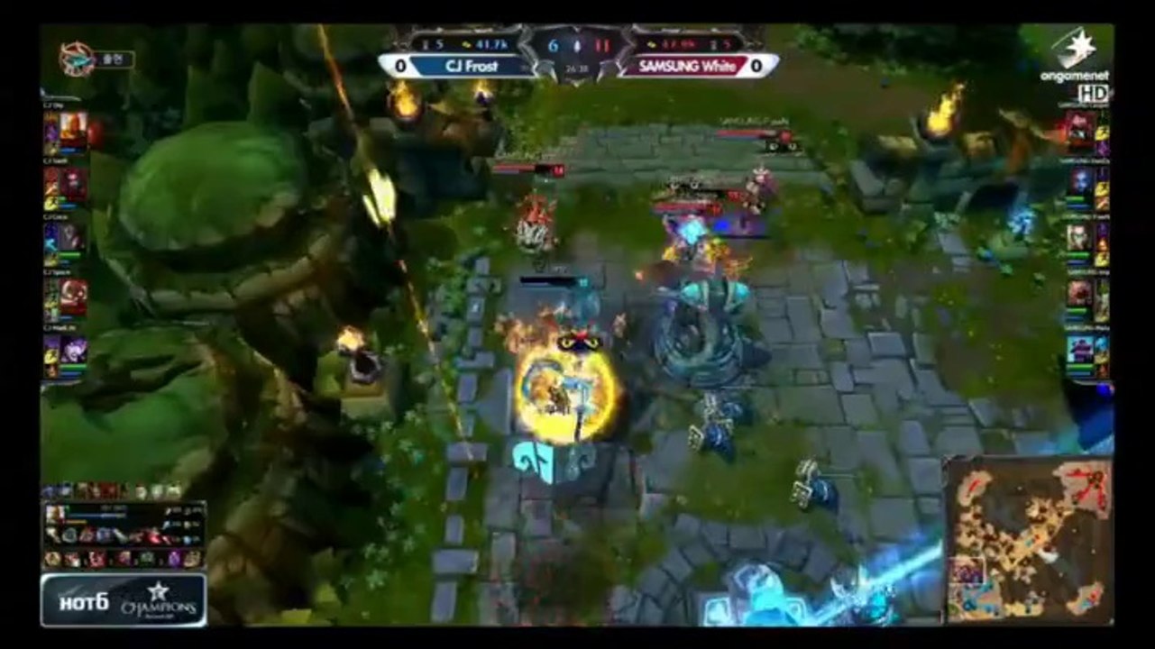 6/28 LoL Champs Summer S White vs CJ Frost , JA F vs MKZ-1