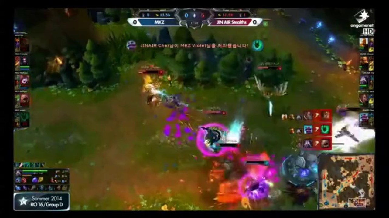6/28 LoL Champs Summer S White vs CJ Frost , JA F vs MKZ-3