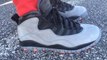 Jordan Shoes Free Shipping,Cheap Air Jordan 10 x retro infrared cool grey on feet