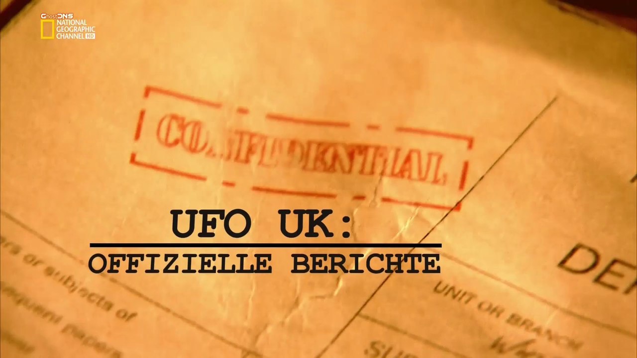 UFO UK - Offizielle Berichte