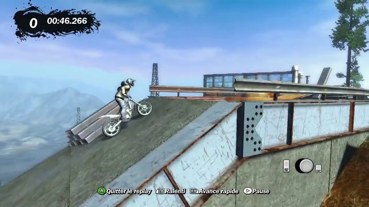 Trials evolution - La chute