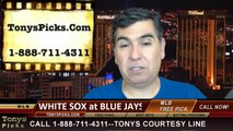 MLB Pick Toronto Blue Jays vs. Chicago White Sox Odds Prediction Preview 6-28-2014