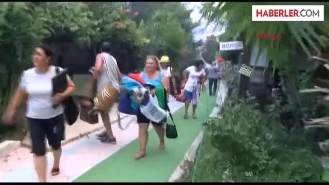 Adrasan Turizm Bölgesinde Orman Yangını