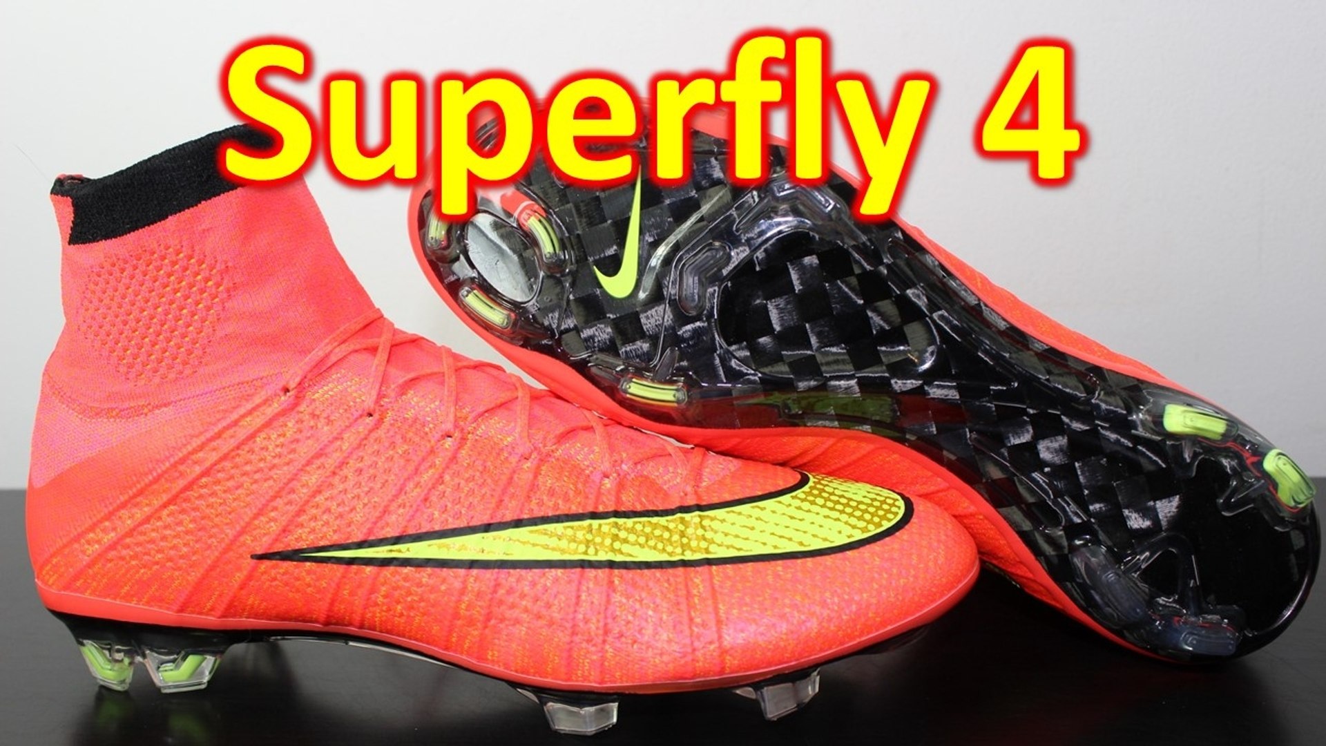 Nike Mercurial Superfly 4 Hyper Punch/Volt Unboxing & On Feet - video  Dailymotion