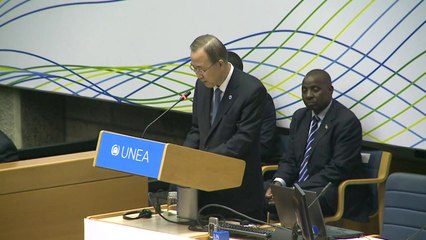 Ban Ki-moon pede mudanças na relação com o planeta
