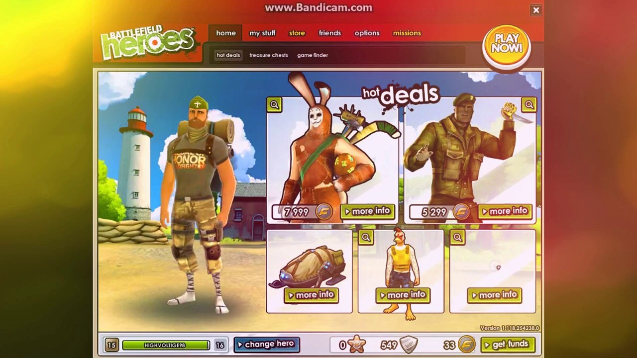 PlayerUp.com - Buy Sell Accounts - Battlefield Heroes _ Account for sale