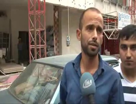 ADALET BAKANLIĞI BİNASINDA ÇALIŞAN İŞÇİLER ADALET İSTEDİ