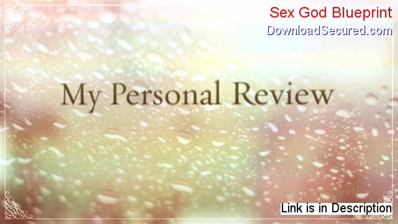 Sex God Blueprint Free PDF - Download Now