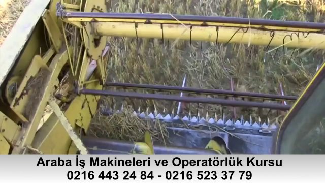 Araba İş Makineleri ve Operatörlük Kursu - BİÇERDÖVER OPERATÖR BELGESİ