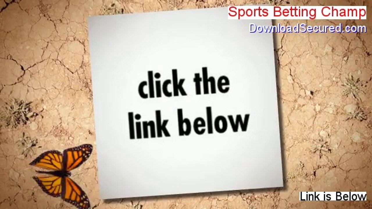 Sports Betting Champ Free Review [See my Review 2014]