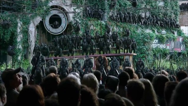 Dawn Of The Planet Of The Apes Official Movie Clip - Apes Don't Want War (2014) Gary Oldman HD