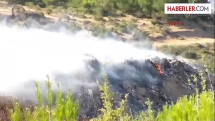 Çöplükte Çıkan Yangın Güçlükle Söndürüldü