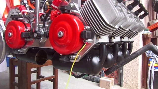 démarrage de la diabolique103 sans chicanes et embouts !!!