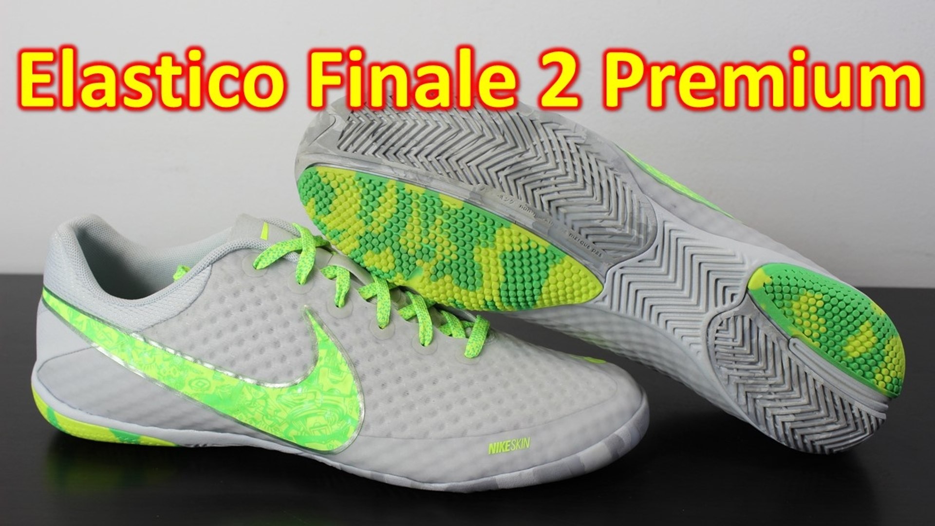 Se asemeja cascada barajar Nike Elastico Finale 2 Premium Pure Platinum Unboxing & Review - video  Dailymotion
