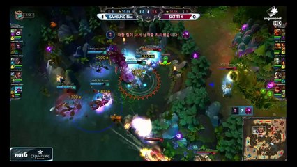 SKT T1 K vs SamSung Blue - OGN Summer 2014 - Part5