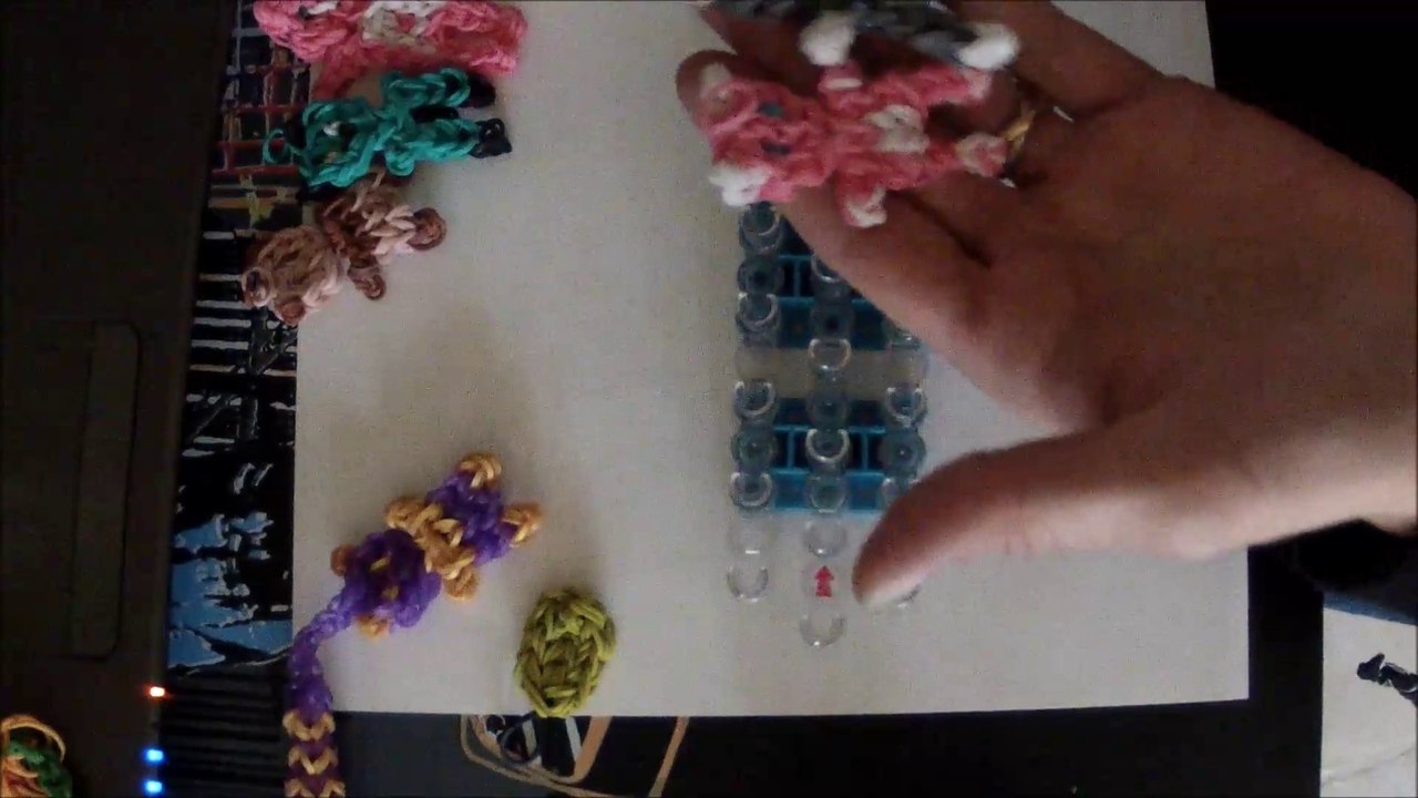 RAINBOW LOOM Petit Ours TUTORIEL