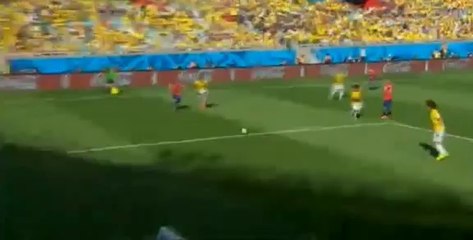 Julio Cesar great saved Brazil vs Chile 1-1 World Cup 2014