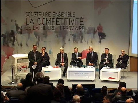 Table ronde La filière ferroviaire française à l’exportation (interventions du public) - Séminaire FIF-Fer de France le 18 juin 2014