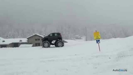 Джип-монстр своими руками!Для териберки))