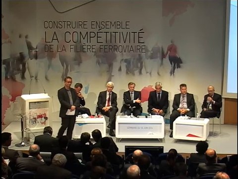 Table ronde La filière ferroviaire française à l’exportation - Construire ensemble la compétitivité de la filière ferroviaire