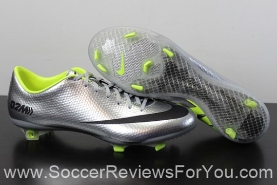 Nike Mercurial Vapor 9 02M Metallic Silver/Black/Volt - Unboxing + On Feet