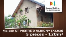 A vendre - Maison/villa - ST PIERRE D ALBIGNY (73250) - 5 pièces - 120m²