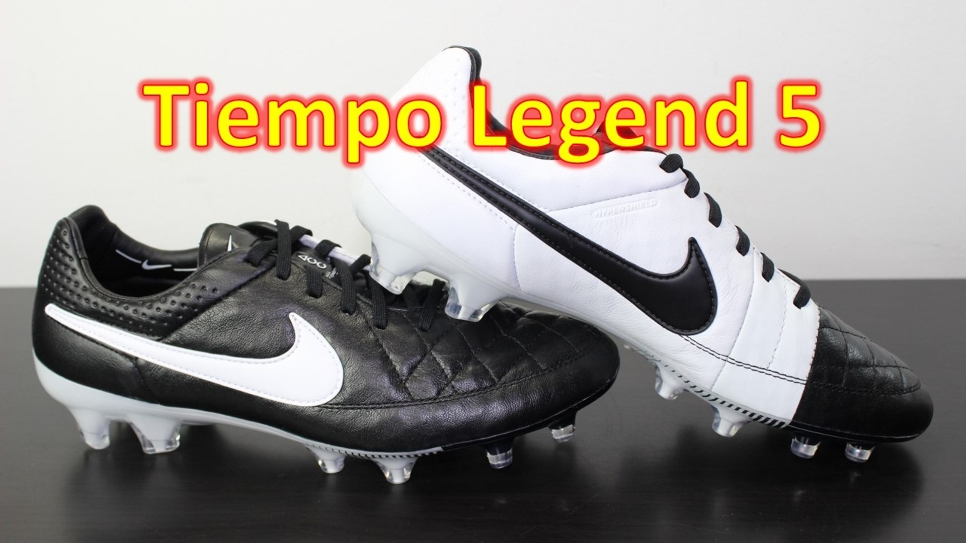 nike tiempo legend 5 black and white