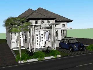 Jasa desain Rumah tipe pojok