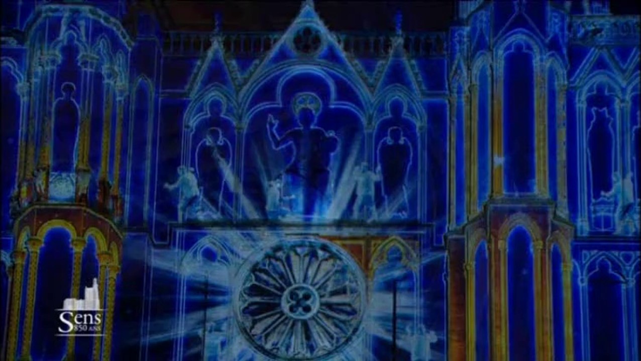 La cathédrale de Sens : un son et lumière racon...