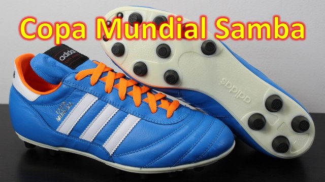 Adidas Copa Mundial Samba Solar Blue - Unboxing + On Feet
