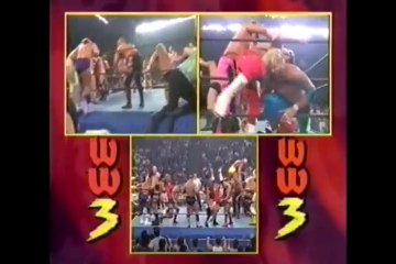 WCW World War 3 1995 (60 Man Battle Royal) Part 4