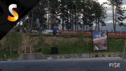 Antoine Bizet -1st Qualification MTB - FISE World Andorra 2014