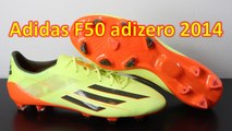 Adidas F50 adizero 2014 GlowEarth GreenSolar Zest - Unboxing   On Feet