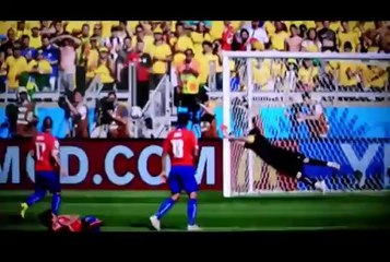 Brezilya 1-1 Şili (3-2) Maçı Golleri \ 2014