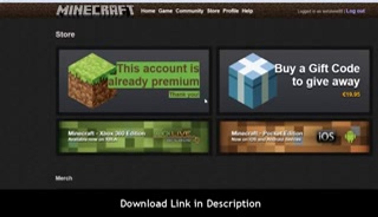 Minecraft Premium Gratuit - Compte Minecraft Gratuit - Comment Avoir Minecraft Premium Gratuitement