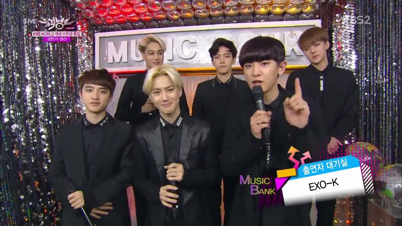 [HD] 140627 EXO-K - Interview @ Music Bank