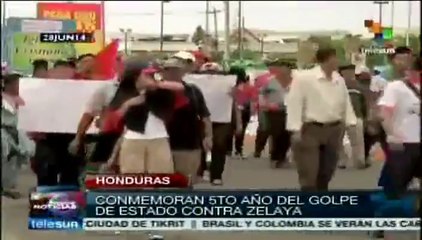 Sólo a transnacionales beneficia legalidad postgolpe en Honduras