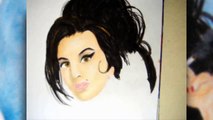 Drawing Amy Winehouse (Dibujo de Amy Winehouse) [Speed Drawing]