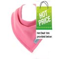 Cheap Deals Zippy Absorbent Bandana Dribble Bib for Babies and Toddlers (Pink) Review