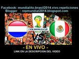 Ver partido Holanda vs Mexico En Vivo Mundial Brasil 2014 29 de Junio 2014